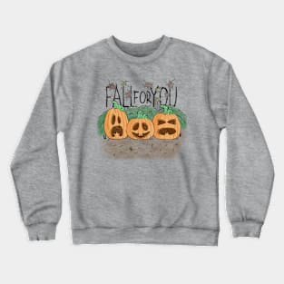 Fall For you Pumpkins Crewneck Sweatshirt